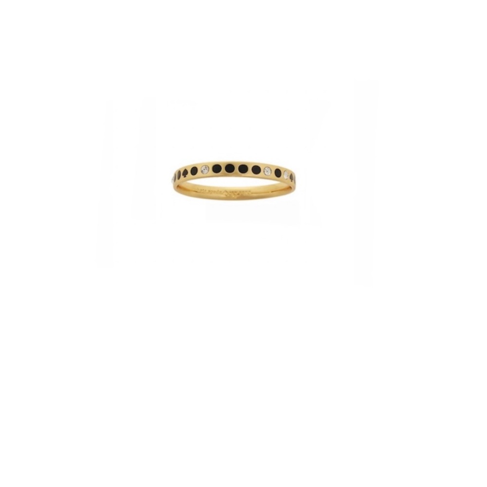 KATE SPADE “SPOT THE SPADE” BANGLE
